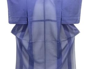 大正ロマン　紗矢羽根絣織り出し着物